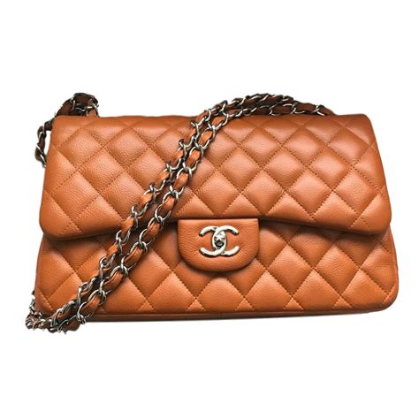 caramel chanel bag|chanel bag black and silver.